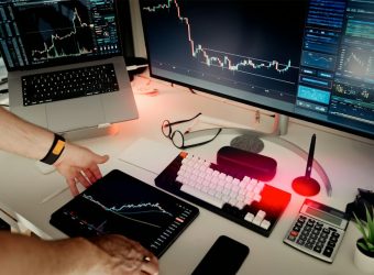 Cryptocurrency charts and analysis interface used as a featured visual for the LLM and RAG crypto intelligence prototype